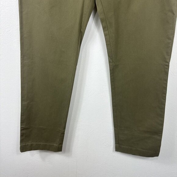 J. Crew 484 Slim Chino Pants Men's 36 Olive Green New 8479 - Picture 6 of 16